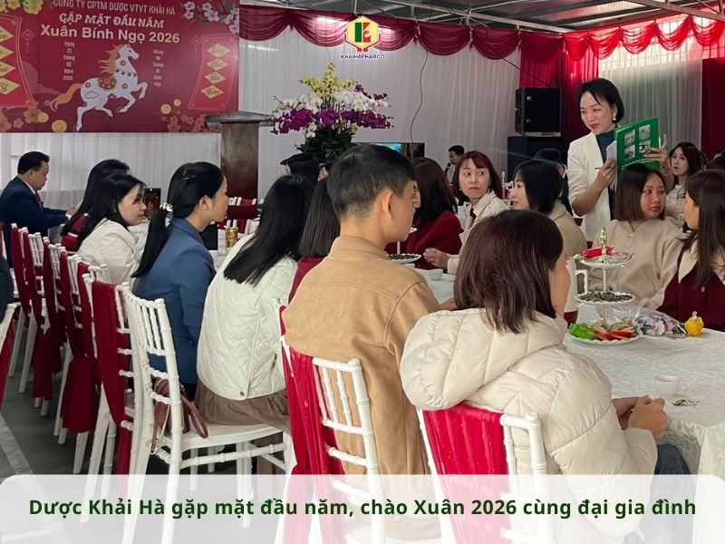 DƯỢC KHẢI HÀ GẶP MẶT ĐẦU NĂM, CHÀO XUÂN 2026 CÙNG ĐẠI GIA ĐÌNH